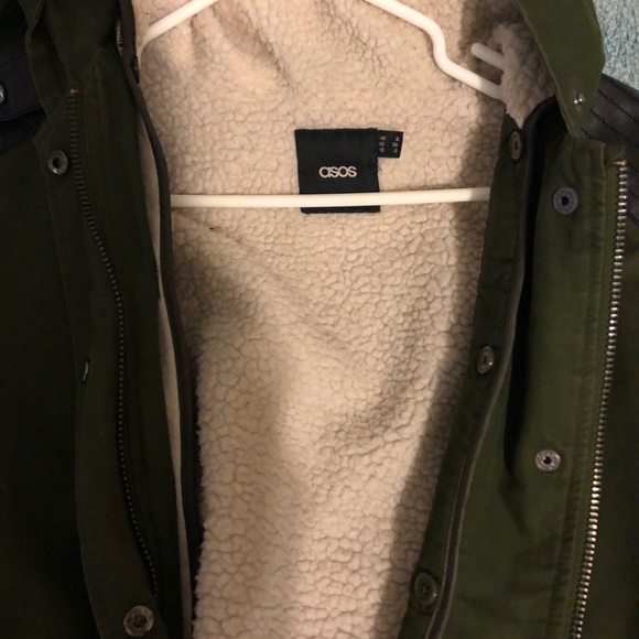 ASOS parka with removable fleece lining - Picture 5 of 6